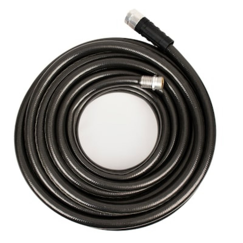 neverkink teknor apex 5/8-in x 50-ft heavy -duty kink free vinyl gray coiled hose