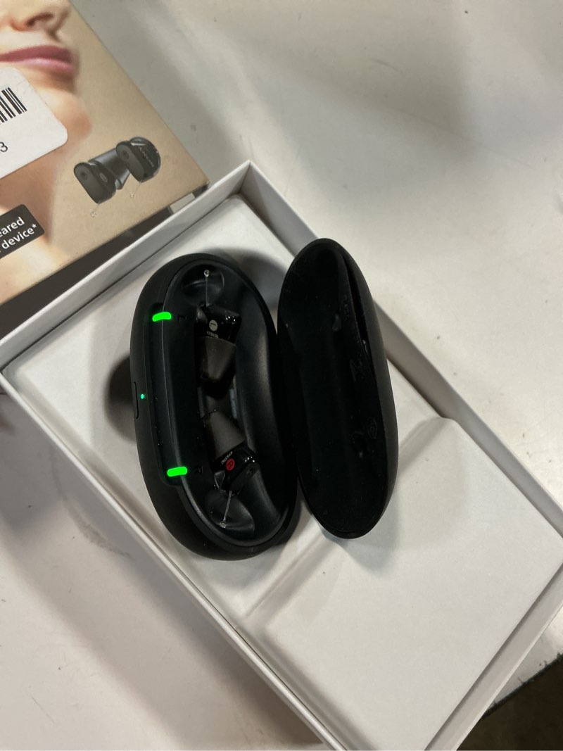 Condition photo showing Good Condition for sony cre-c20 self-fitting otc hearing aids for mild to moderate hearing loss, prescription-grade sound quality, compact virtually invisible design, customizable app, and rechargeable battery