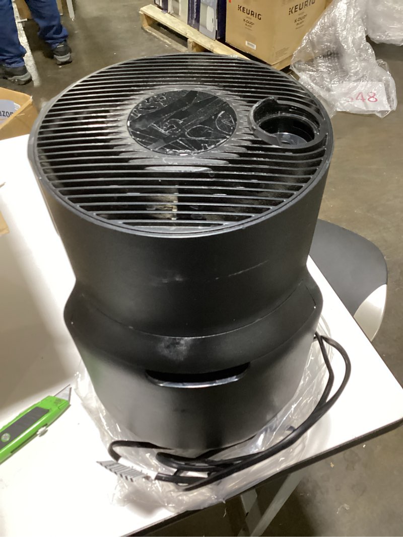 Condition photo showing As Is for Shark Air Purifier for Home, NeverChange, for Large Room, HEPA-Exceeding Filter, Captures Pollutants, Pet Dander, Dust, Odor, Smoke, and More, Odor Neutralizer, HP152, Charcoal Charcoal (650 sq. ft)