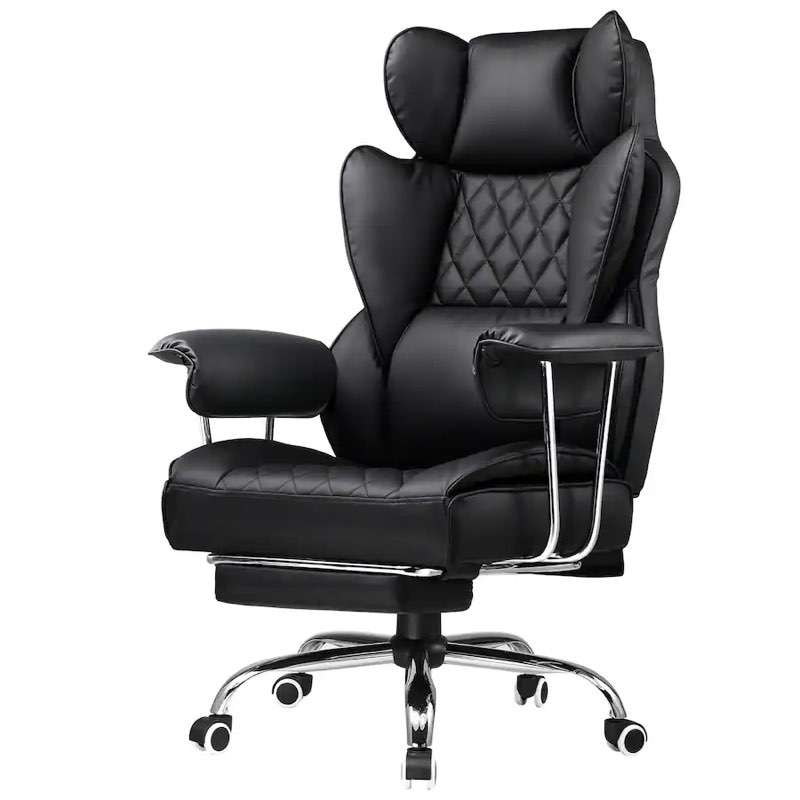gtplayer big and tall office chair wide ergonomic gaming chair with deluxe embossing designed leathe