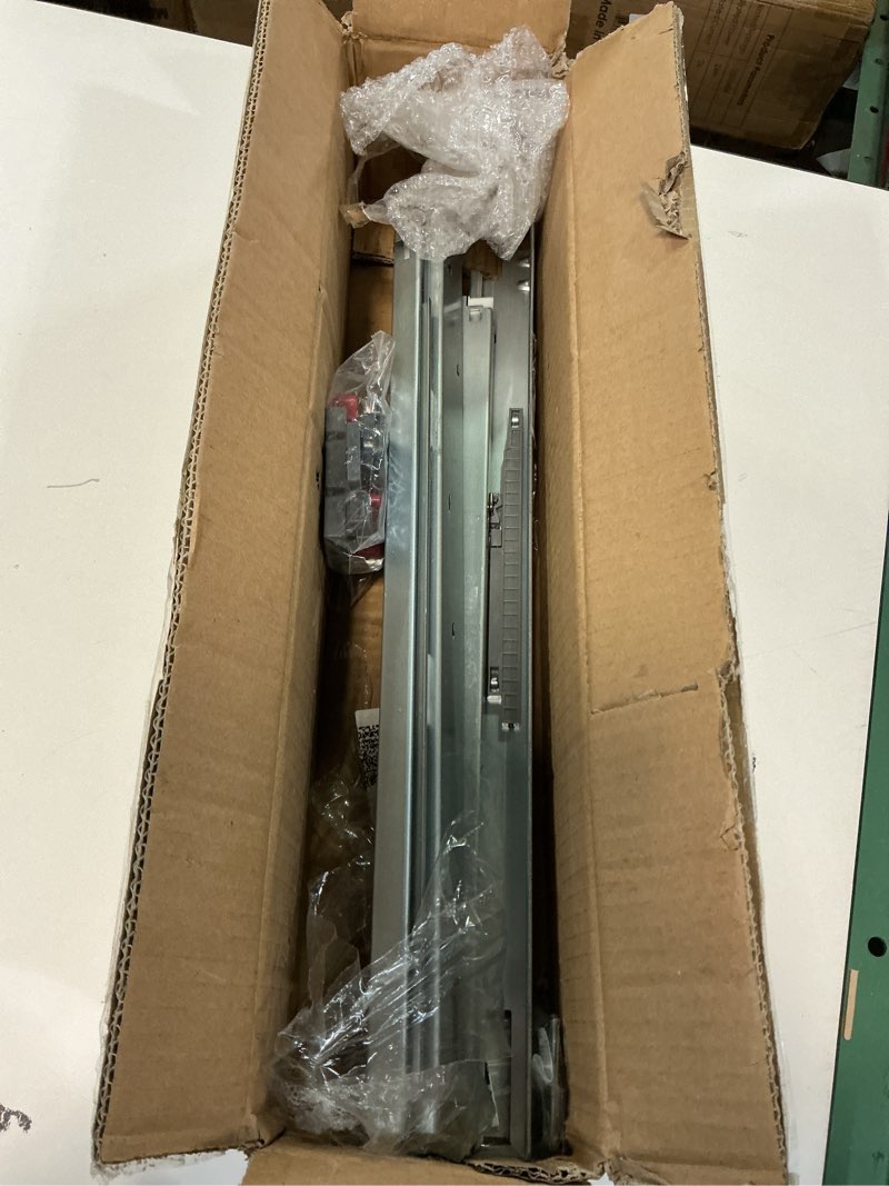 Condition photo showing As Is for LONTAN 1 Pair Undermount Soft Close Drawer Slides 21 Inch Full Extension Drawer Glides with 3D Adjustable Lock Device and Rear Mounting Brackets,Concealed Bottom Mount Rails 100 LB Capacity 21 Inch 1 Pair