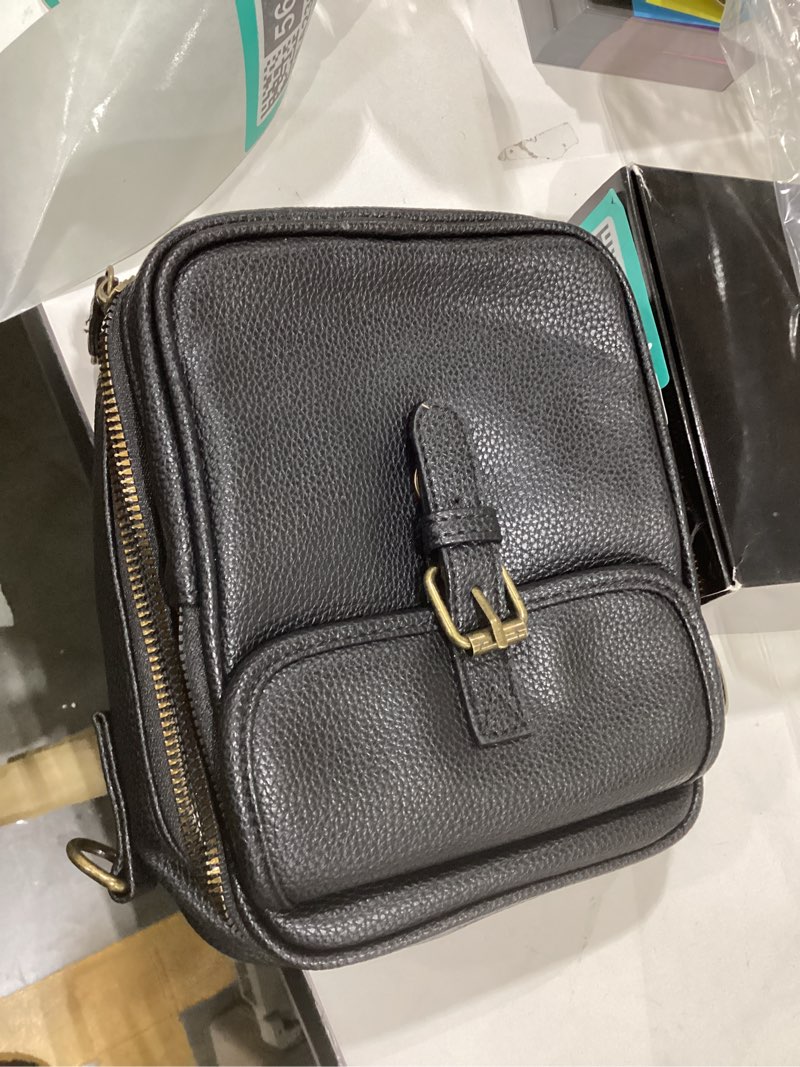 Condition photo showing Good Condition for Small Crossbody Bags for Women Vegan Leather Messenger Purses, Vintage Wallet Anti Theft Shoulder Handbags with Card Slots Black