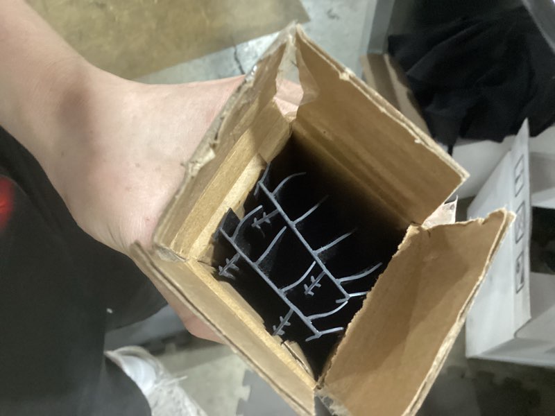 Condition photo showing Good Condition for door sweep replacement, kerf door bottom seal with vinyl fins 36 inch, pvc door weather stripping draft stopper fits 7/8 inch kerf slot, exterior door seal cuttable 2 pack