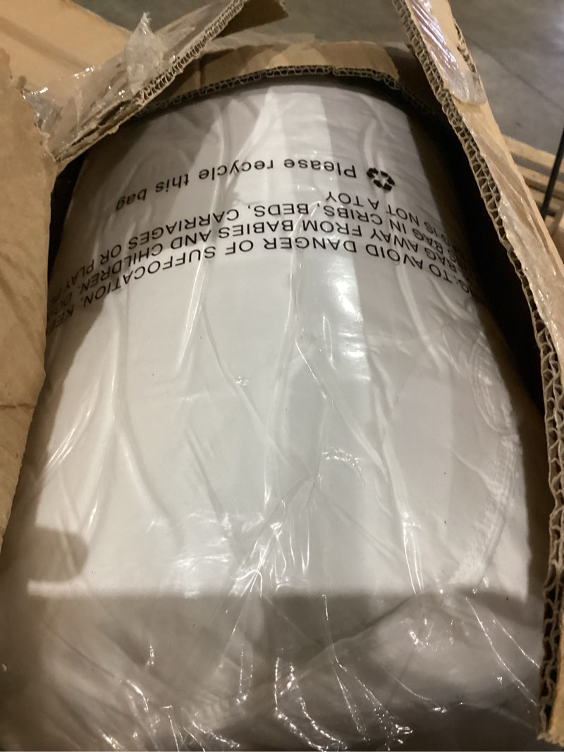 Condition photo showing As Is for Serta Down Illusion Soft Hypoallergenic Soft/Medium Bed Pillows for Side, Stomach or Back Sleepers (2 Pack), King, White White King Soft/Medium