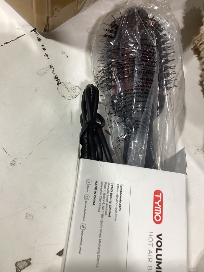 Condition photo showing Good Condition for TYMO 2.0 Hair Blow Dryer Brush - Blowout Hot Air Brush, One Step Volumizer, Upgraded 2 Inch Barrel Roller Curling Styler, 3X Faster Drying, 0.6 lb Lightweight, Straightener Curling in One, Black