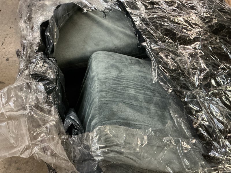 Condition photo showing As Is for Lunix LX15 14pcs Modular Kids Play Couch, Child Sectional Sofa, Fortplay Bedroom and Playroom Furniture for Toddlers, Convertible Foam and Floor Cushion for Boys and Girls, Gray Dark Gray