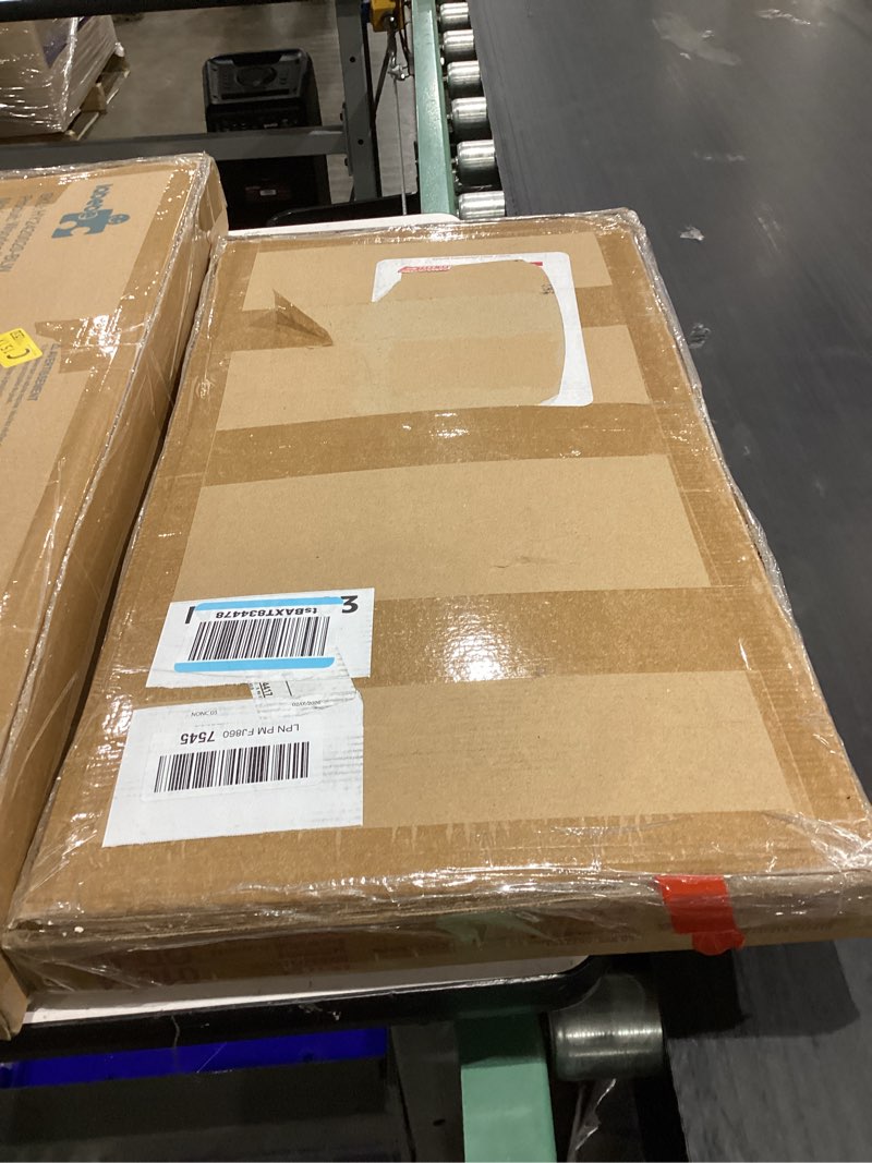 Condition photo showing As Is for Badger Basket Toy Blossoms and Butterflies Doll High Chair Pretend Play Feeding Seat for 18 inch Dolls - Pink