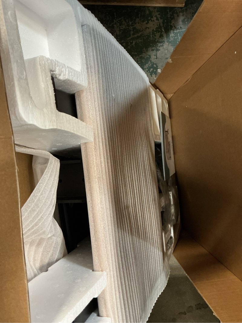 Condition photo showing New/Like New for pelegon tray table, 360° swivel table for recliner, adjustable height with x-large table for eating and laptop, tv trays for couches & chairs with ergonomic stand assist safety handle for elderly