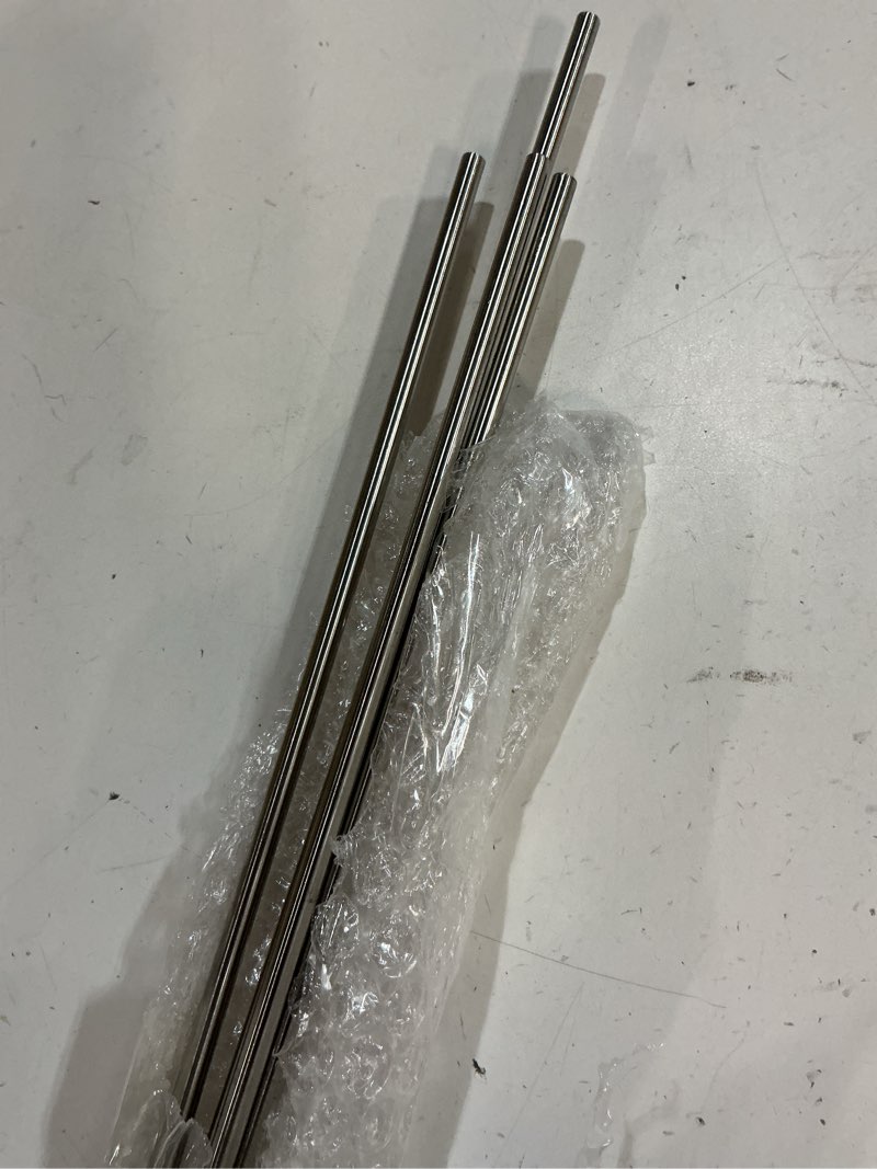 Condition photo showing Good Condition for gisafai 4 pcs 316 stainless steel rod 1/4''(6mm) diameter 24'' (610mm) length solid round bar metal shaft rods for diy craft industry metal working 24''(610mm) 4
