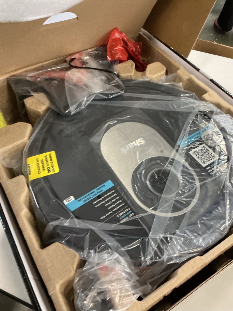 Condition photo showing Good Condition for Shark AI Robot Vacuum, Smart Mapping|Scheduling|Pet Hair Pick Up|Logical Navigation, Black/Silver (RV2001), Carpet
