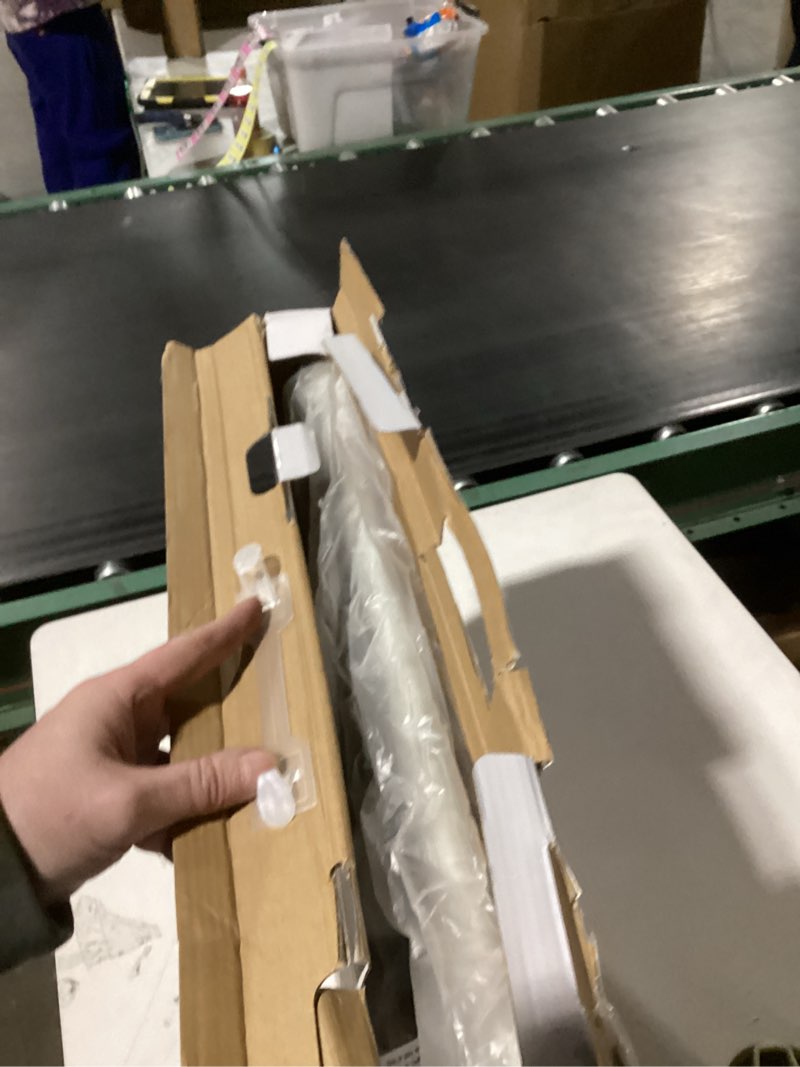 Condition photo showing As Is for Portable Space Heater for Office & Home, Safe for Legs, Ankles, Foldable Silent and Energy Efficient With Thermostat & Timer and Auto Shut Off