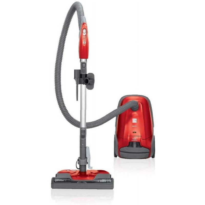 kenmore 81414 400 series vacuum cleaner- canister - bagged - red