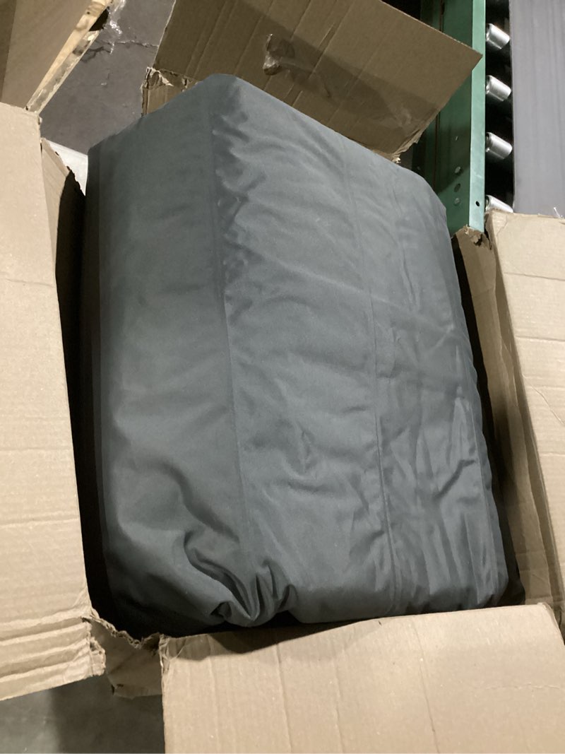 Condition photo showing As Is for similar  to photo intex 64417ed 22in queen dura-beam comfort plush high-rise inflatable air mattress with built in pump for travel and camping, 600lb weight capacity