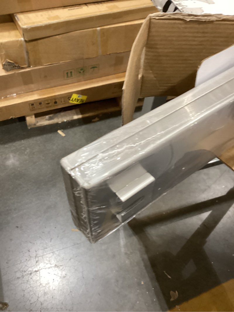 Condition photo showing New/Like New for SaniteModar Linear Shower Drain, Linear Drain 24 inch Invisible 2 in 1 Tile Insert and Flat Cover, Brushed 304 Stainless Steel Shower Drain with Hair Strainer Adjustable Leveling Feet Tile Insert Grate 24 inch