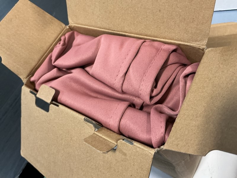 Condition photo showing Good Condition for miulee blackout curtains for bedroom 2 panels 40 x 84 inch long dusty rose | thermal insulated, living room darkening grommet drapes, noise reducing, light blocking window treatments