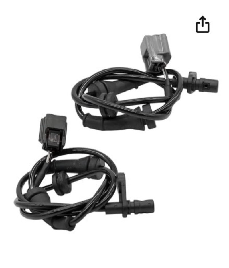 2pcs rear left and right abs wheel speed sensor (similar product)