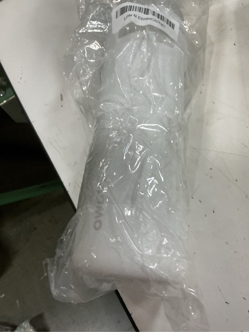 Condition photo showing As Is for owala freesip stainless steel water bottle, 24oz, shy marshmallow white
