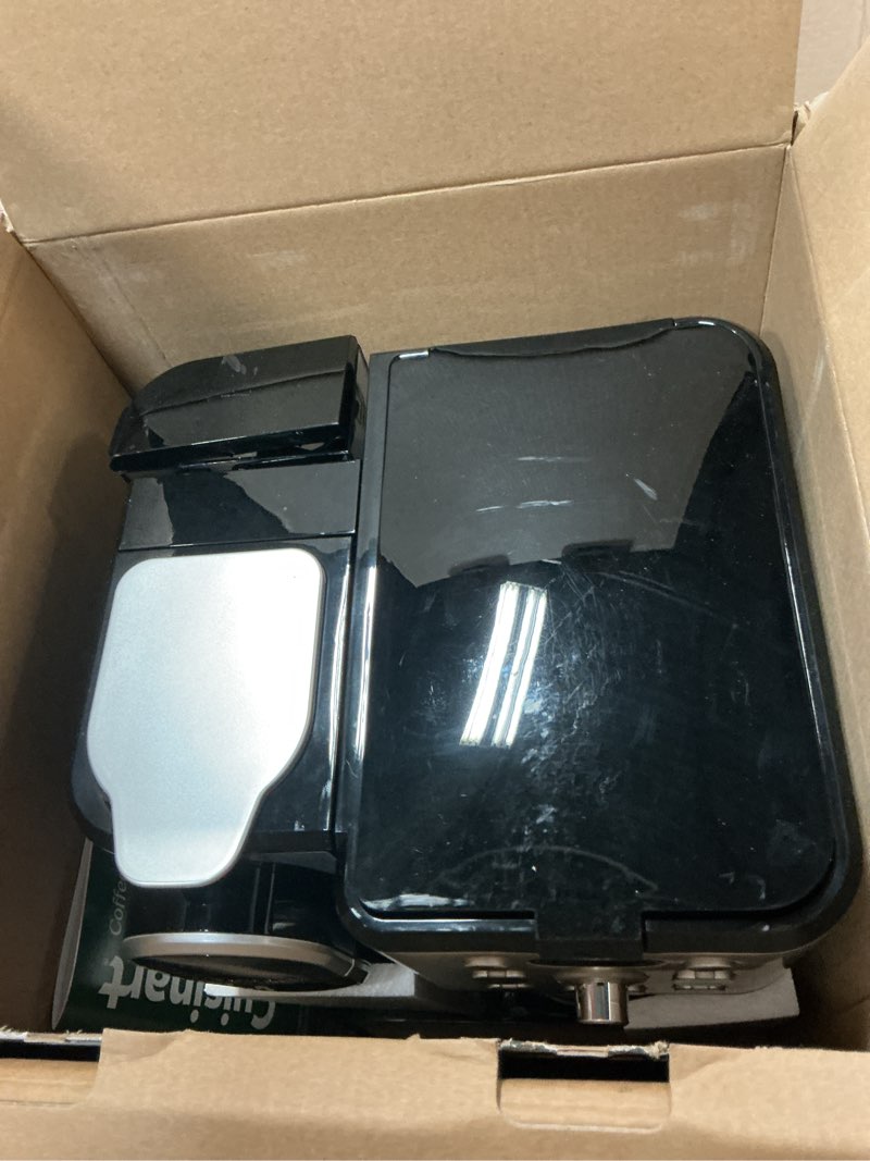 Condition photo showing As Is for cuisinart coffee center® 2-in-1 coffeemaker