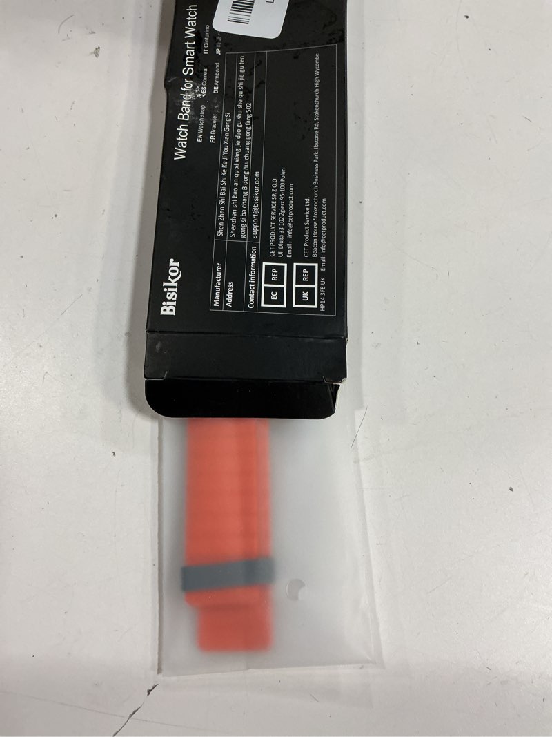 Condition photo showing New/Like New for Compatible with Apple Watch Band 49 46 45 44 42 41 40 38mm, Double Sided Wearable Silicone Magnetic Strap for iWatch Ultra SE Series 10 9 8 7 6 5 4 3 2 1 (42/44/45/46/49, Orange/Gray) Orange/Gray 49mm/46mm/45mm/44mm/(42mm series3 )