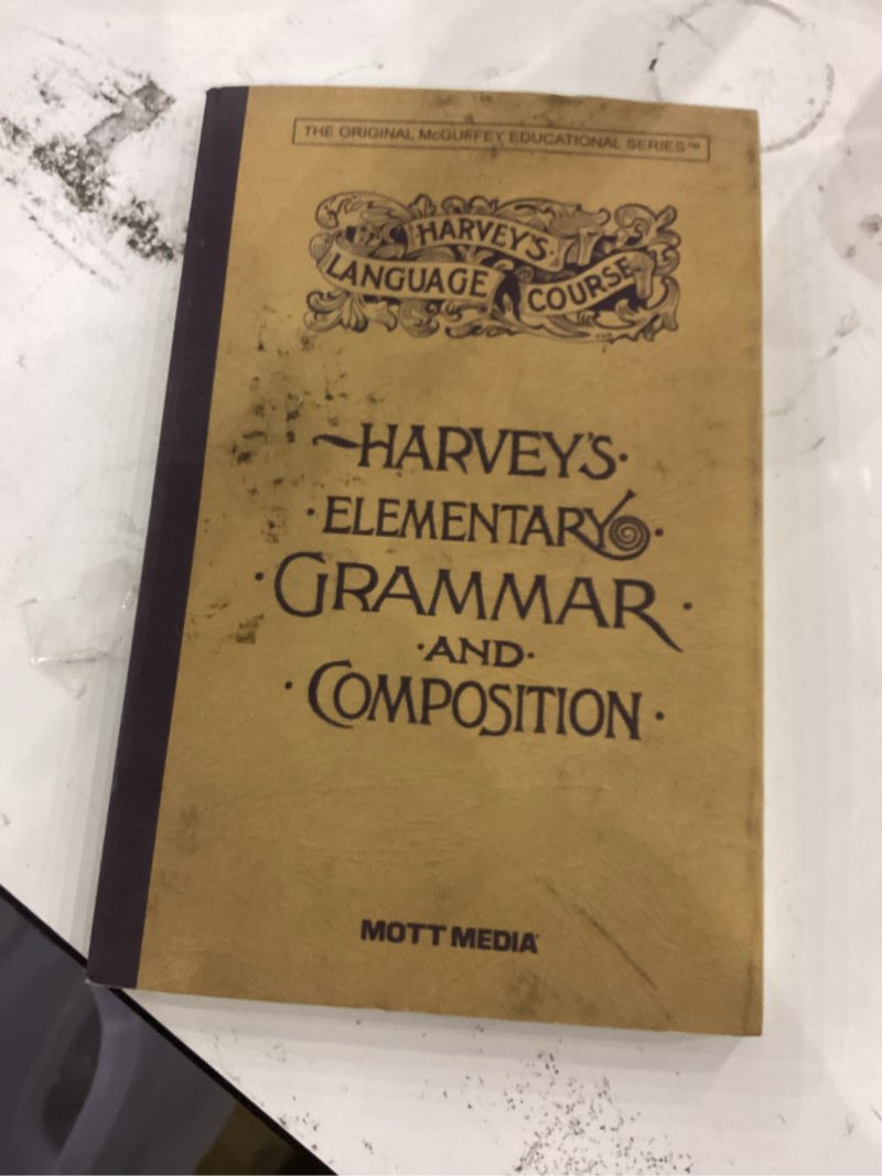 Condition photo showing New/Like New for Harvey's Elementary Grammar - PB
