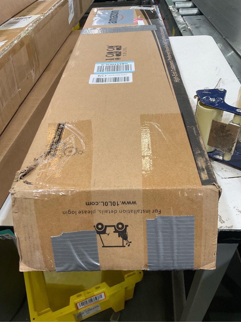 Condition photo showing As Is for 10l0l universal golf cart rear safety grab bar w/triangle reflector fit for yamaha club car ezgo (2+2) /(4+2) passenger golf cart manual hardware included triangle reflector added