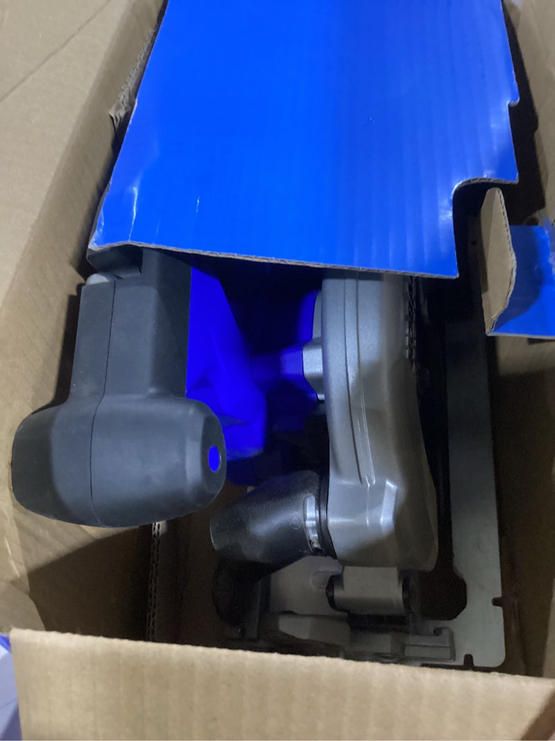 Condition photo showing As Is for kobalt 24-volt 6-1/2-in brushless cordless circular saw (battery and charger not included)
