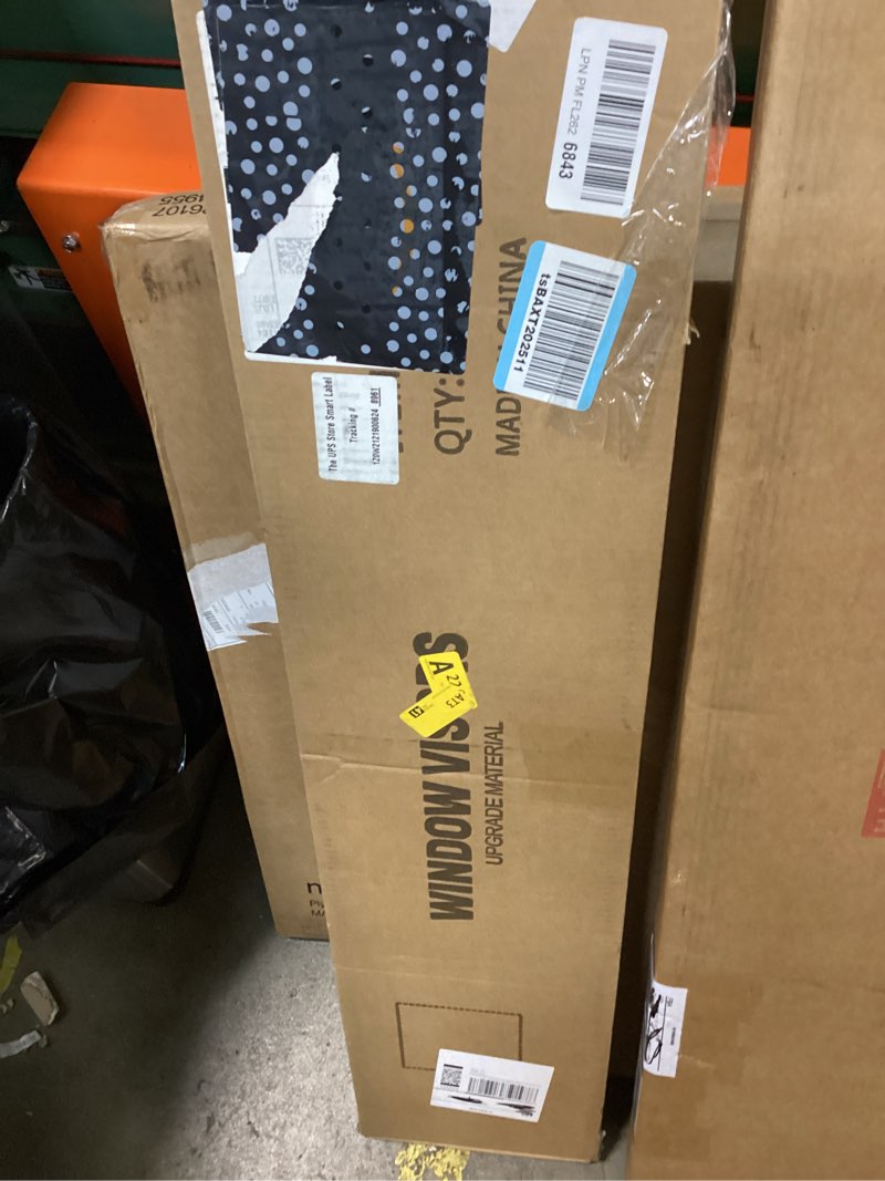 Condition photo showing New/Like New for window visors rain guards for 2019-2025 dodge ram 1500 crew cab (new body style), out-channel window vent wind deflectors shades for 19-25 ram 1500 (not for classic style)