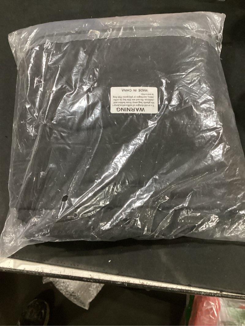 Condition photo showing Good Condition for ssyaqra 10ft spandex black tablecloth for rectangle tables - stretch table cover for standard folding tables, elastic table cover for christmas black 120" x 30" (rectangular)
