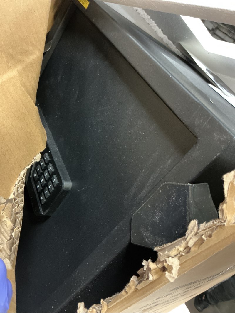 Condition photo showing As Is for Missing key)3.3 Cubic Feet Large Safes for Home Use Fire and Water proof, Digital Security Safe with Key and Combination, Home Safes Water and Fireproof for Firearm Medicine Money Valuables