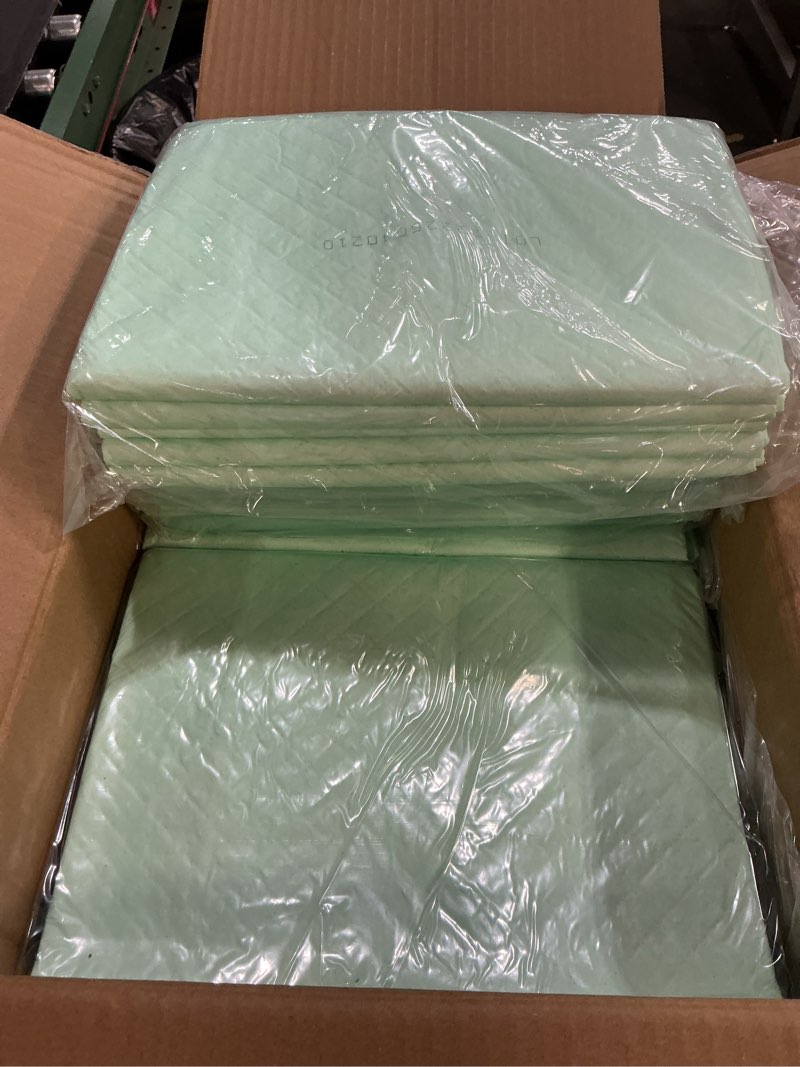 Condition photo showing New/Like New for medline super absorbent underpad, 36" x 36", 50 count, extra large disposable incontinence pads, protective bed pads, chucks, for kids, adults, elderly, furniture & surface protection pee pad 36 inches x 36 inches (50 count)