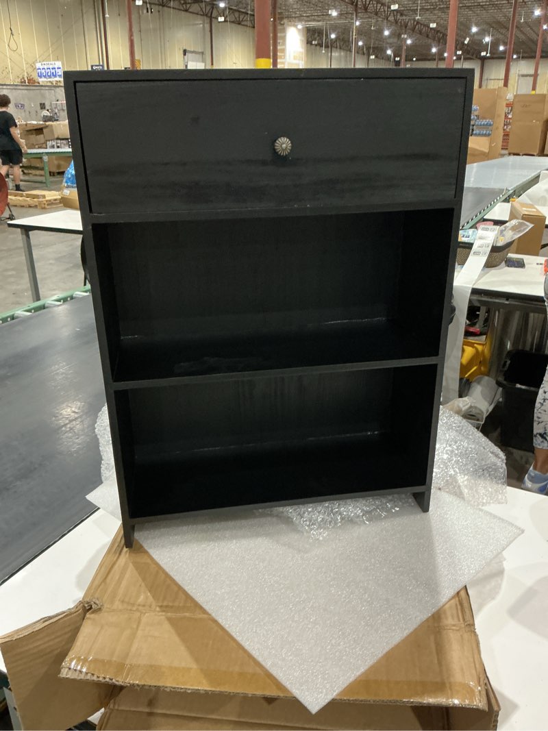 Condition photo showing Good Condition for sofa side table with drawer bedside table industrial nightstand end table/coffee table for living room