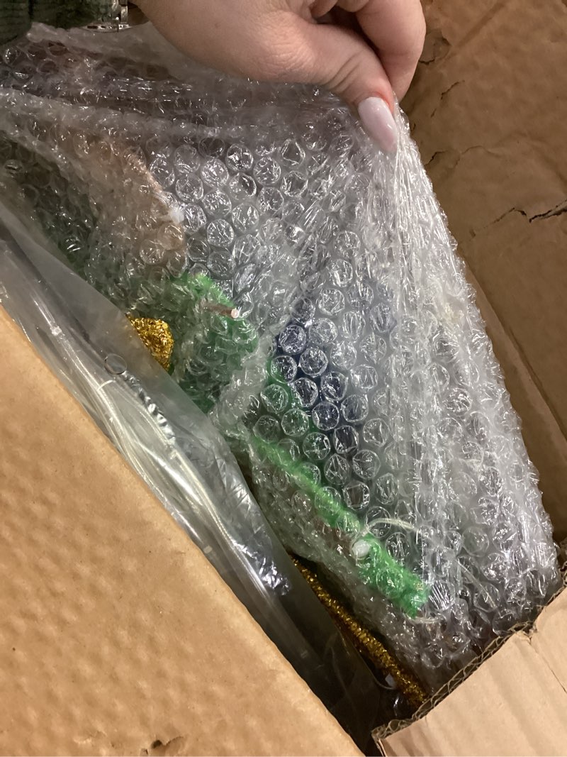 Condition photo showing New/Like New for 6ft Outdoor Pre-lit Nativity Set - Lighted Christmas Scene with 228 LED Lights - Weather Resistant and Quick Assembly