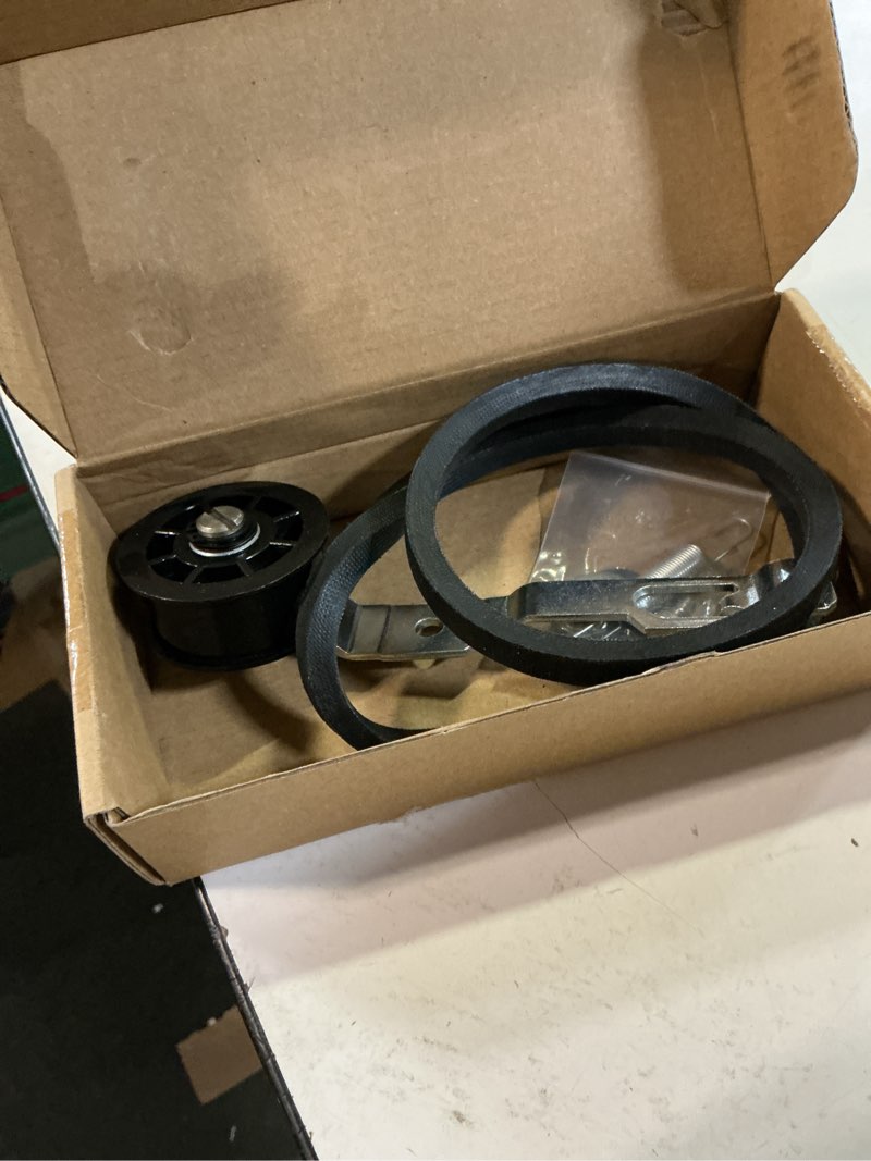 Condition photo showing As Is for washer idler pulley kit lever and 27" belt tensioner kit compatible with alliance laundry systems speed queen swnyc2hp115tw02 awn412sp111tw01 replace#: 959p3 38174 38225p unmc959p3 202032