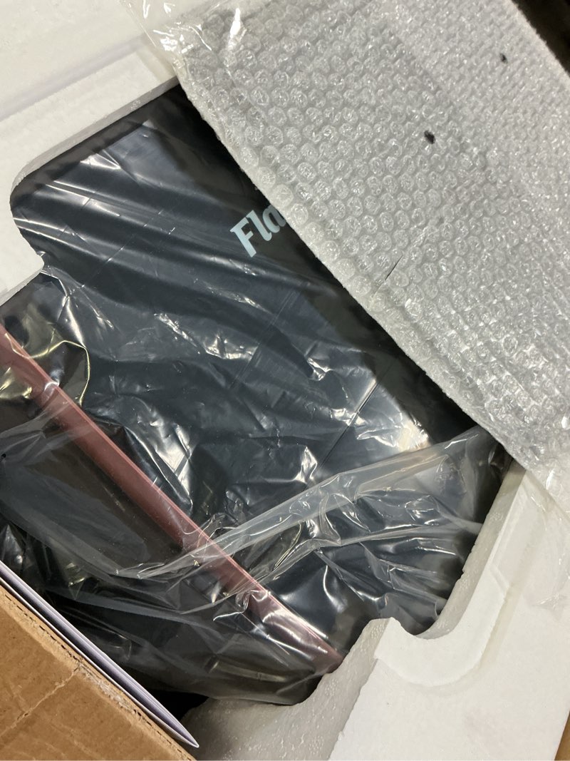 Condition photo showing New/Like New for 11 presets 4.5qt air fryer pizza oven with flat basket, dual heating & 360° airflow | viewing window | touch display, nonstick air fryer for roast, bake, dehydrate, microwave, reheat & more