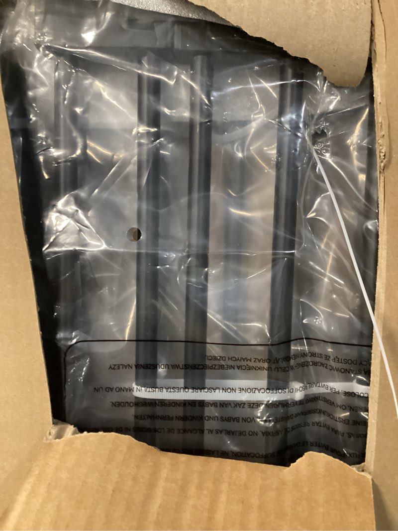 Condition photo showing Good Condition for No Pawblems 55" Extra Tall Pet Gate with Adjustable Cat Door, 29-43" Auto Close Dog Gate, NO Drilling Pressure Mounted for Doorways/Hallways, 1.37" Narrow Bar Spacing, Black Black - P 55" Tall, 29-43" Wide