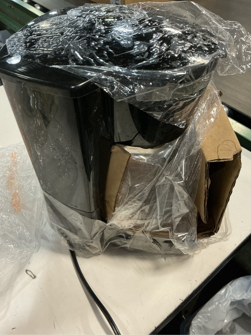 Condition photo showing Good Condition for BLACK+DECKER 12-Cup Digital Coffee Maker, Programmable, Washable Basket Filter, Sneak-A-Cup, Auto Brew, Water Window, Keep Hot Plate, Black Black coffeemaker