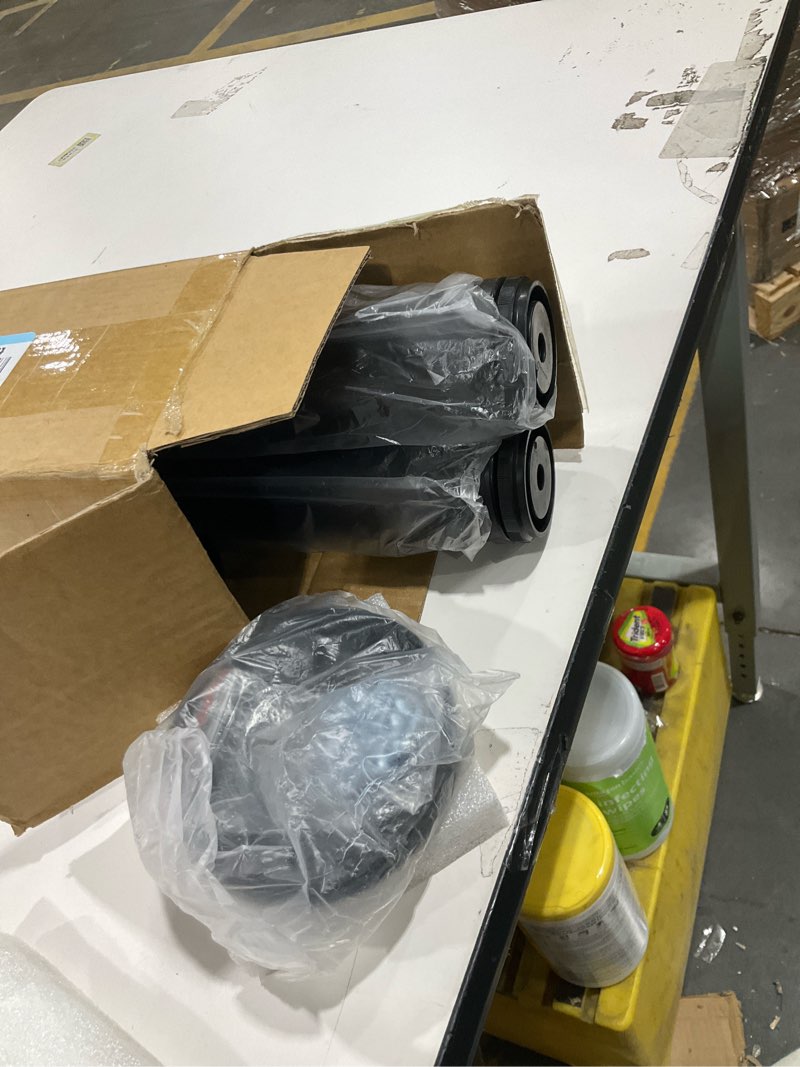 Condition photo showing Good Condition for QLLY 29.5 inch / 75cm Adjustable Tall Metal Desk Legs, Office Table Furniture Leg Set, Set of 4 (75cm, Black) 29.5 inch Black