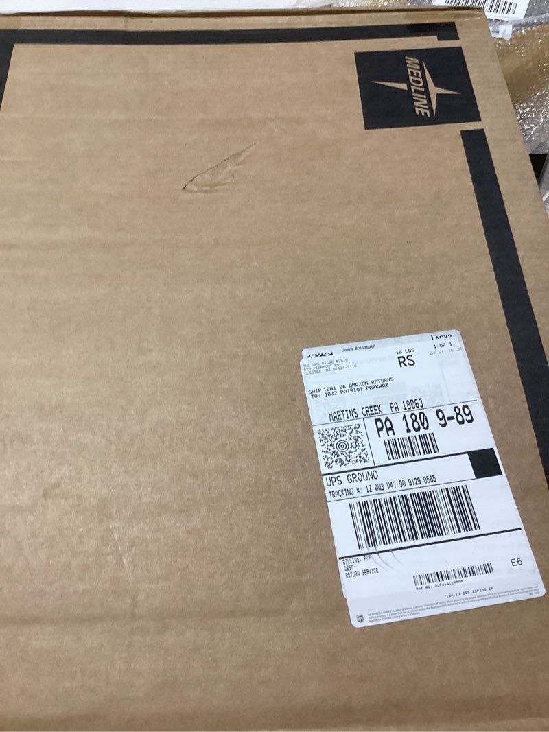 Condition photo showing New/Like New for Medline Tub Transfer Bench with Anti-Slip Suction Feet, Lightweight for Easy Movement, for Use as a Shower Bench or Bath Seat