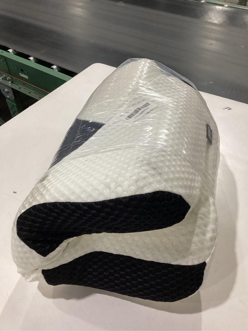 Condition photo showing Good Condition for Cervical Neck Pillows with Memory Foam - Neck Pillows for Pain Relief Contour Memory Foam Pillows Ergonomic Neck Support - Adjustable Orthopedic Bed Pillows with Breathable Pillowcase for Sleeping