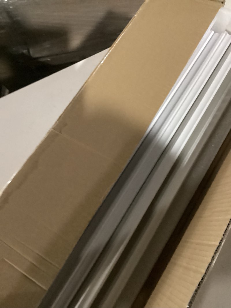 Condition photo showing New/Like New for art3d wall baseboard molding trim 8-pack of 56 x 3.2 in., high impact polystyrene skirting board - installed with glue - white white-1
