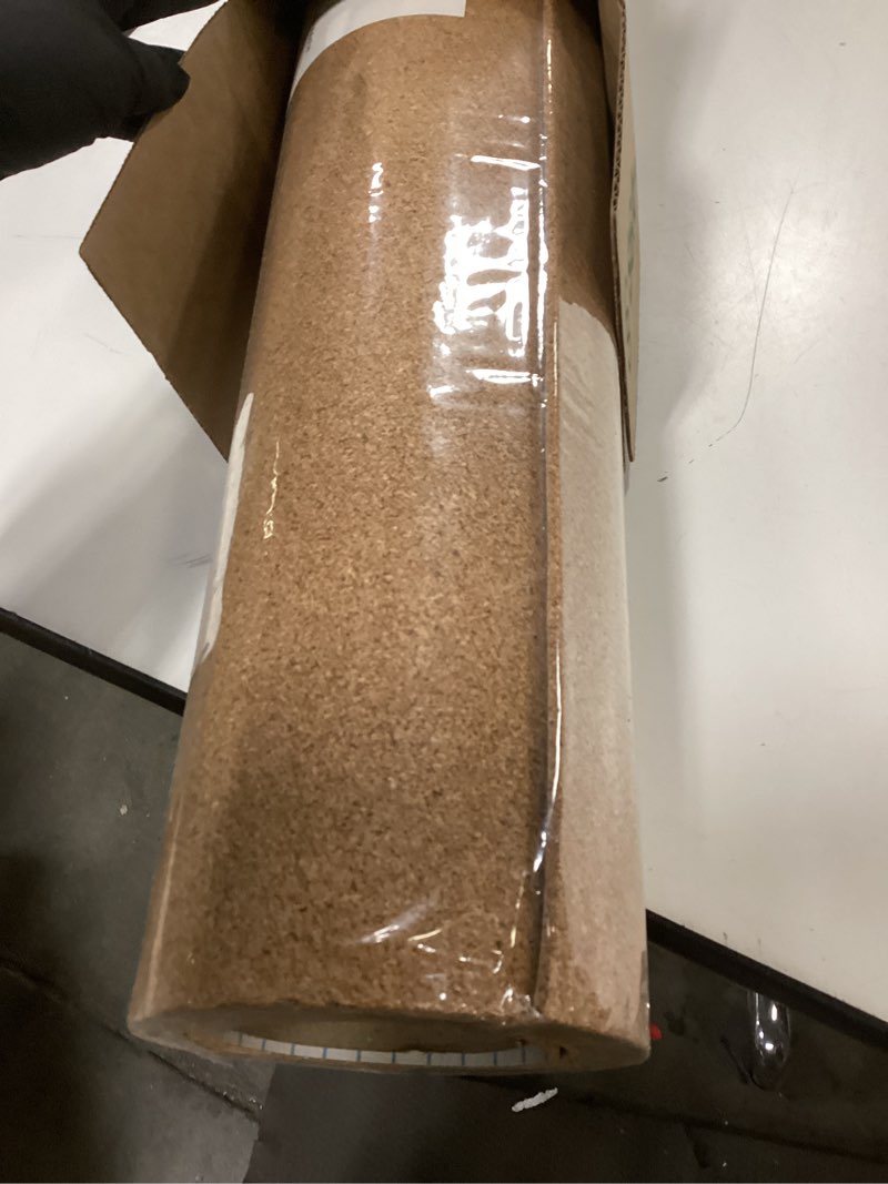 Condition photo showing New/Like New for Livelynine Large Cork Board Roll 36x78.8 Big Cork Sheet Roll with Self Adhesive Backing Classroom Bulletin Board for Wall Office Rolls of Corkboard Sheets Peel Stick Dart Board Wall Protectors Wood 36x78.8 Inch Large Cork Board