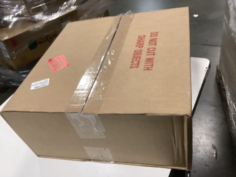 Condition photo showing Good Condition for Pillow Perfect Bright Floral Indoor/Outdoor Square Corner Chair Seat Cushion with Ties, Plush Fiber Fill, Weather, and Fade Resistant, 16" x 18.5", Blue/Tan Lois, 2 Count