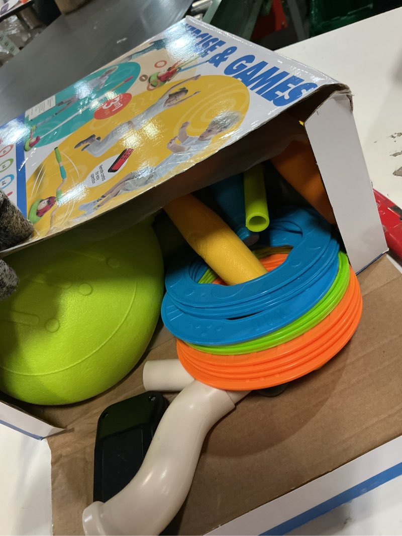 Condition photo showing Good Condition for engfa 3 in 1 musical jump, toss ring game and stomping launch rocket launcher for kids toys for girls boys 3-5, sports & outdoors toy for ages 5-7 with remote control outside toys for kids ages 4-8