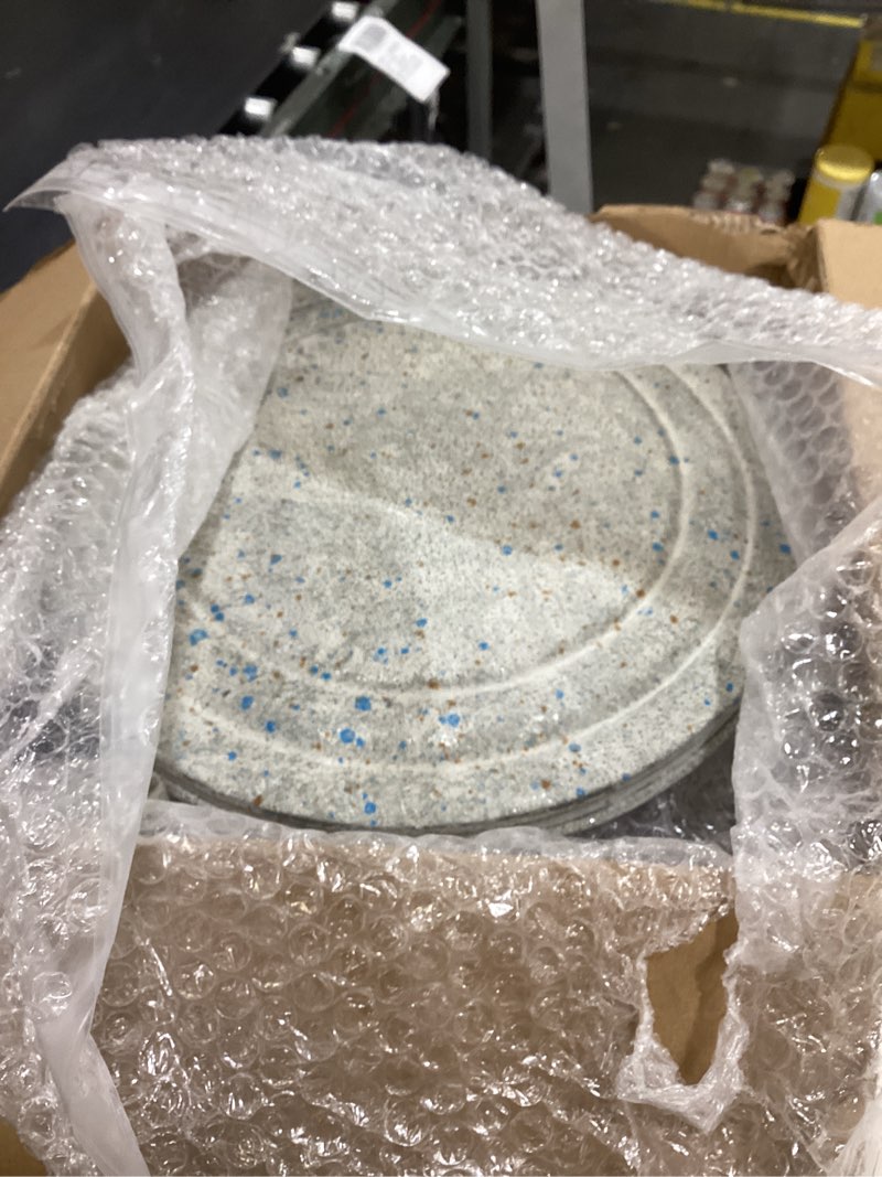 Condition photo showing As Is for Dog Poop Trash Can with Lid-15L/4Gal,Commercial Outdoor Retro Metal Garbage Can with Foot Pedal,Perfect for Shopping Mall,Office,Pets Park,Backyard Green