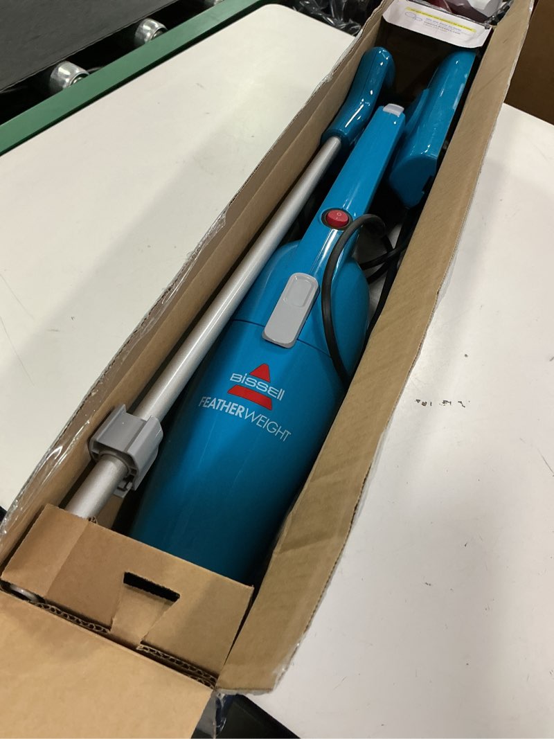 Condition photo showing Good Condition for Bissell Featherweight Stick Lightweight Bagless Vacuum with Crevice Tool, 2033, One Size Fits All, Blue