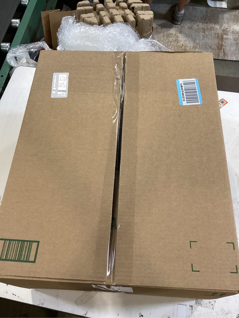 Condition photo showing New/Like New for dog stairs with storage, 4-step wider sturdy dog steps for small/medium/large dogs and older cats, folding doggie ramp for bed/couch/car hold up to 180 lbs (22" h, grey) grey 4 38.1x17x22 inch