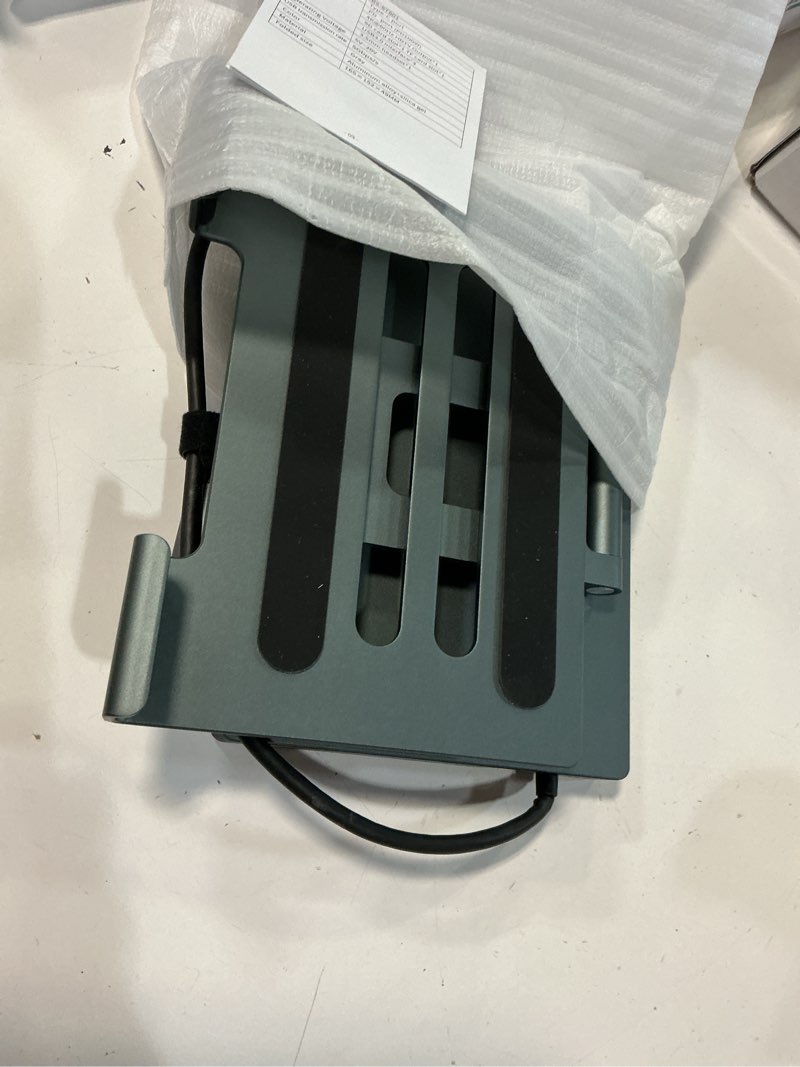 Condition photo showing Good Condition for ipad pro usb c hub stand, 9 in 1 adapter for ipad air m5 m3 m4 13 12.9 inch docking station 4k 60hz hdmi, rj45 ethernet, sd/tf card reader, 3 usb 3.0, 3.5mm audio, ipad accessories samsung tablet dock