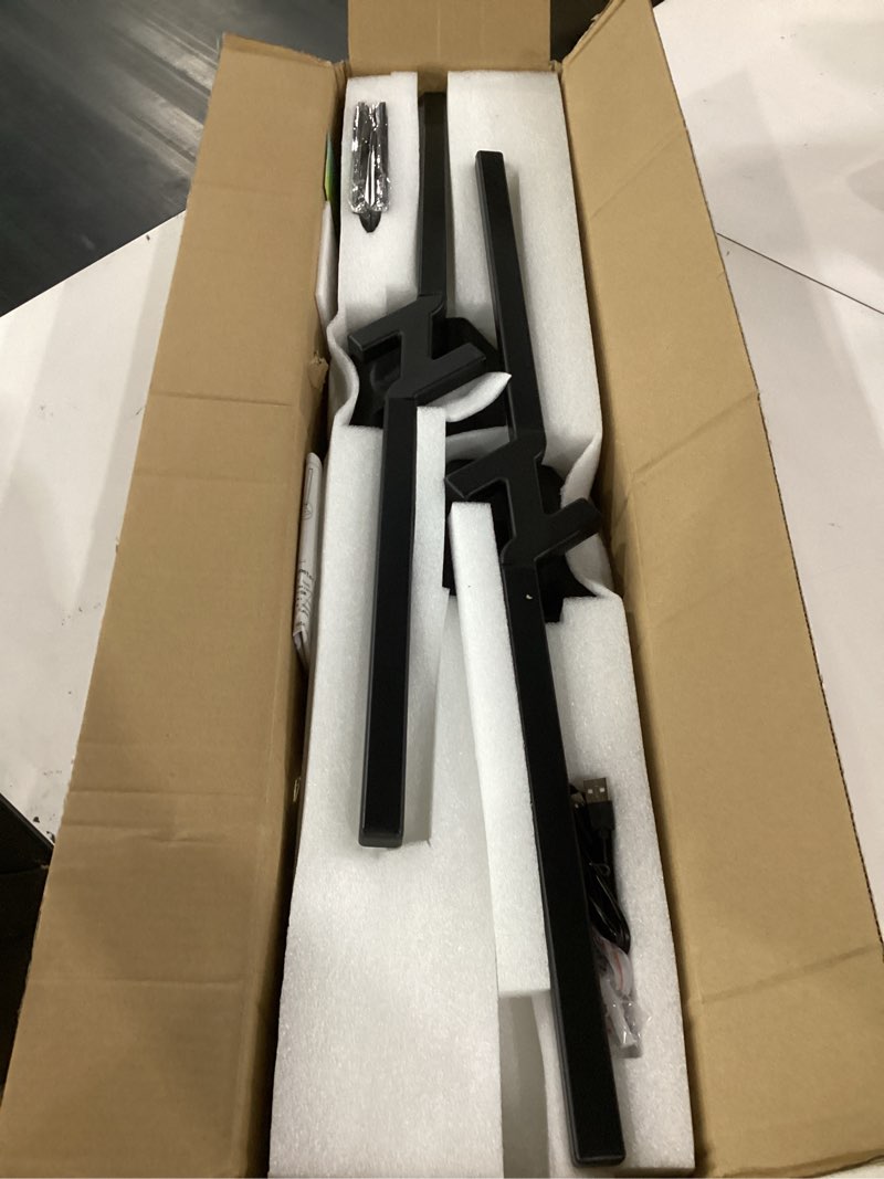 Condition photo showing Good Condition for not test**** battery operated wall sconce set of two,usb rechargeable wall sconce with remote control,3000k-6000k infinite dimmable wall lamps for bedroom,background wall,living room,hallway,wall decor,28inchd