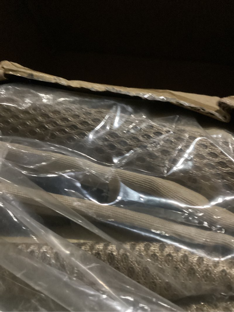 Condition photo showing Good Condition for Car Seat Covers, Quilting Leather Seat Covers Full Set, Waterproof Faux Leather Automotive Seat Covers for Cars, Universal Car Seat Protectors Fit for Cars, Suvs, Trucks, Airbag Compatible N4 Beige Complete Set (Front + Rear)