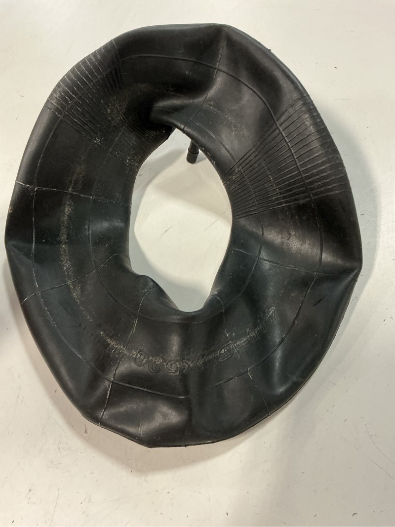Condition photo showing As Is for tire aid wheelbarrow tire inner tube